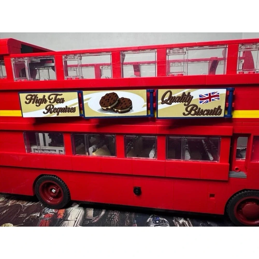 LEGO Creator Expert 10258 London Bus 100% Complete Great Shape No Box Or Manual